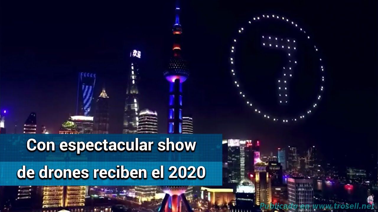 Shanghai drone show 2046