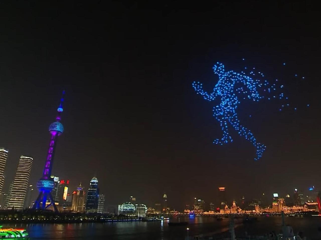 Shanghai drone show 2046